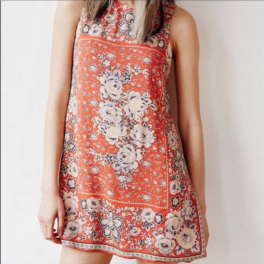 Ecote Guinevere Open Back Frock Dress